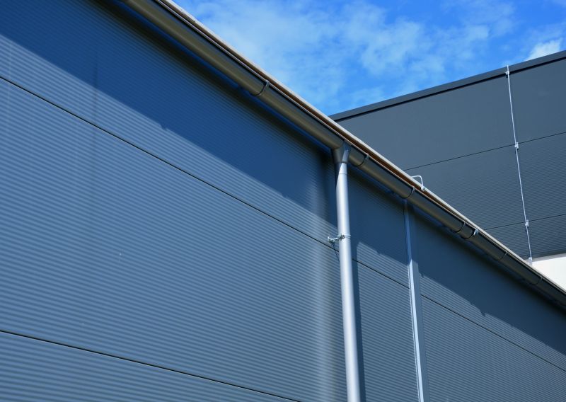 Commercial Building with Gutter Covers
